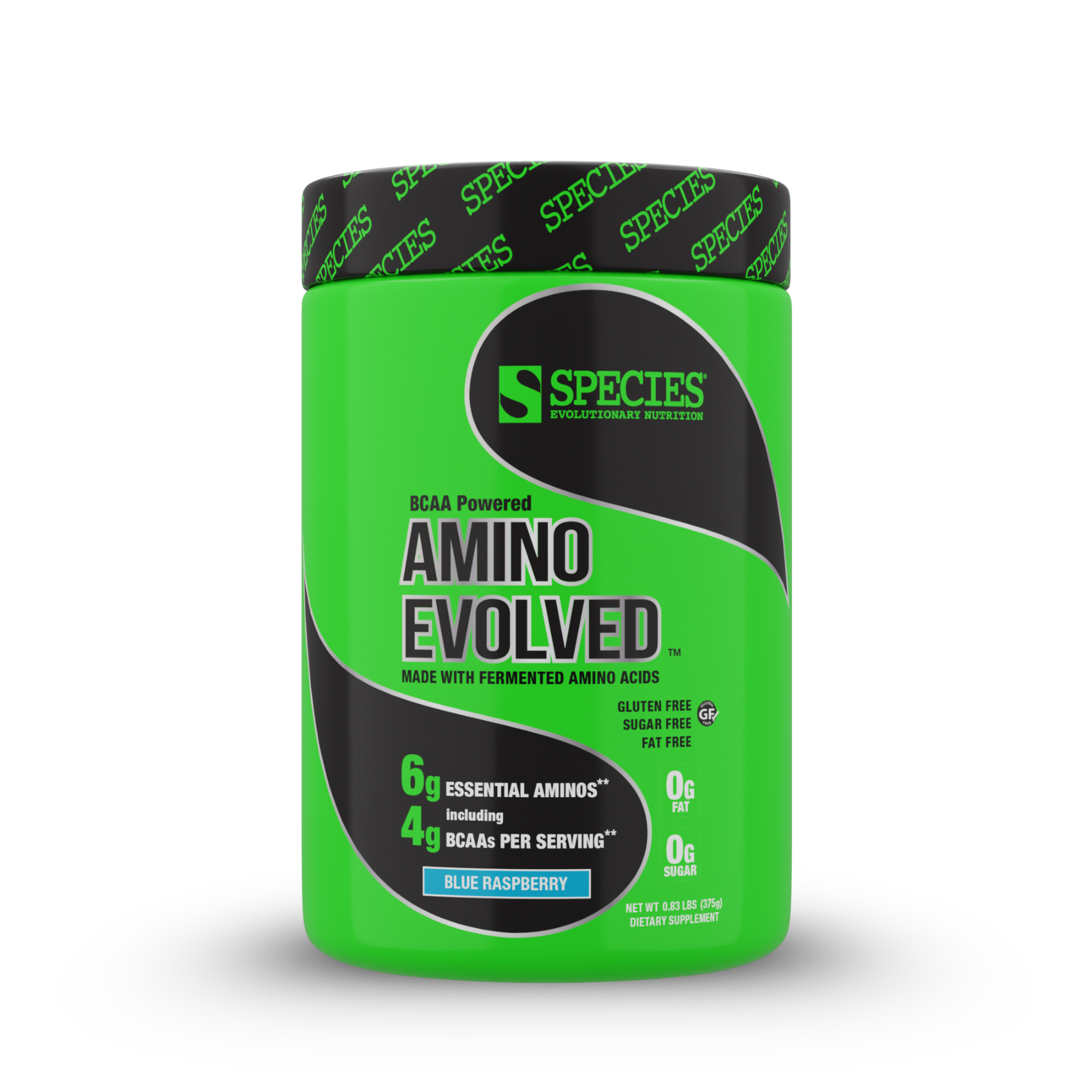Amino Evolved Blue Raspberry - Front
