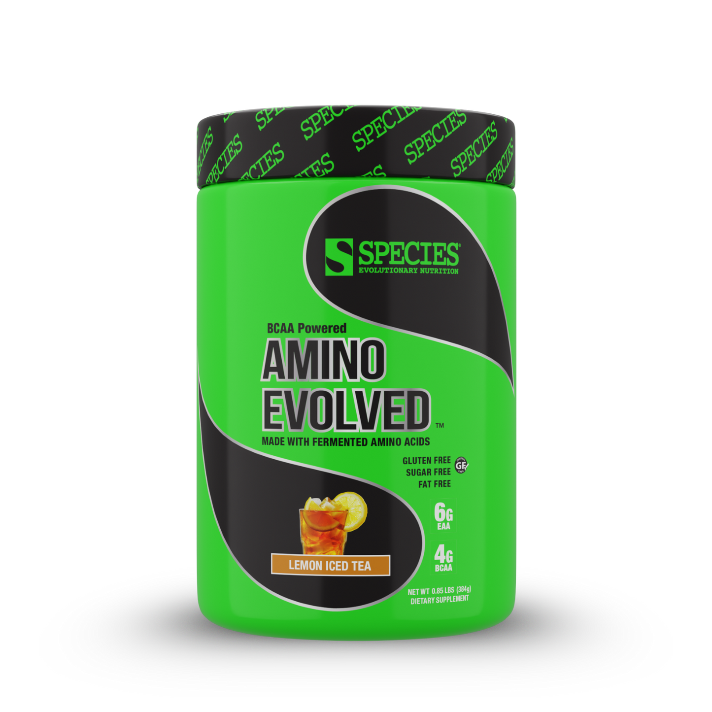 Amino Evolved Lemon Iced Tea - Front