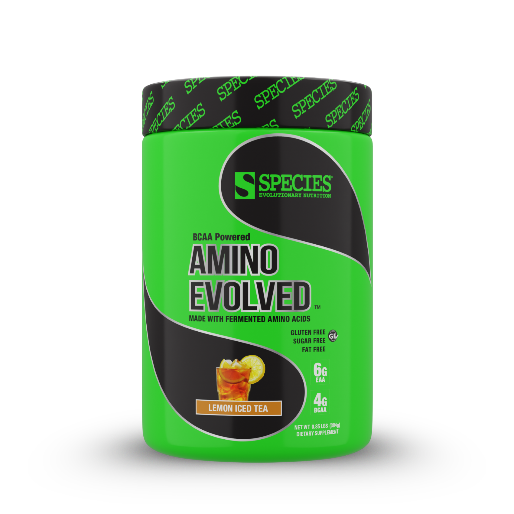 Amino Evolved Lemon Iced Tea - Front