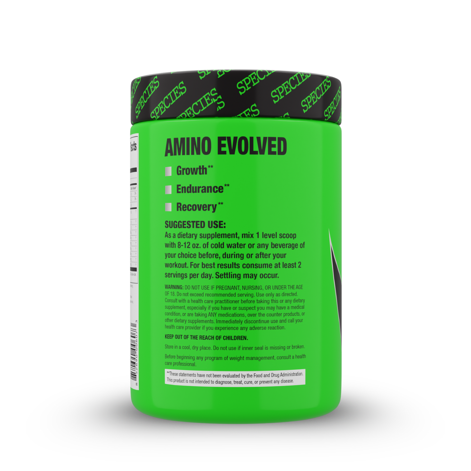 Amino Evolved Strawberry Watermelon - Side