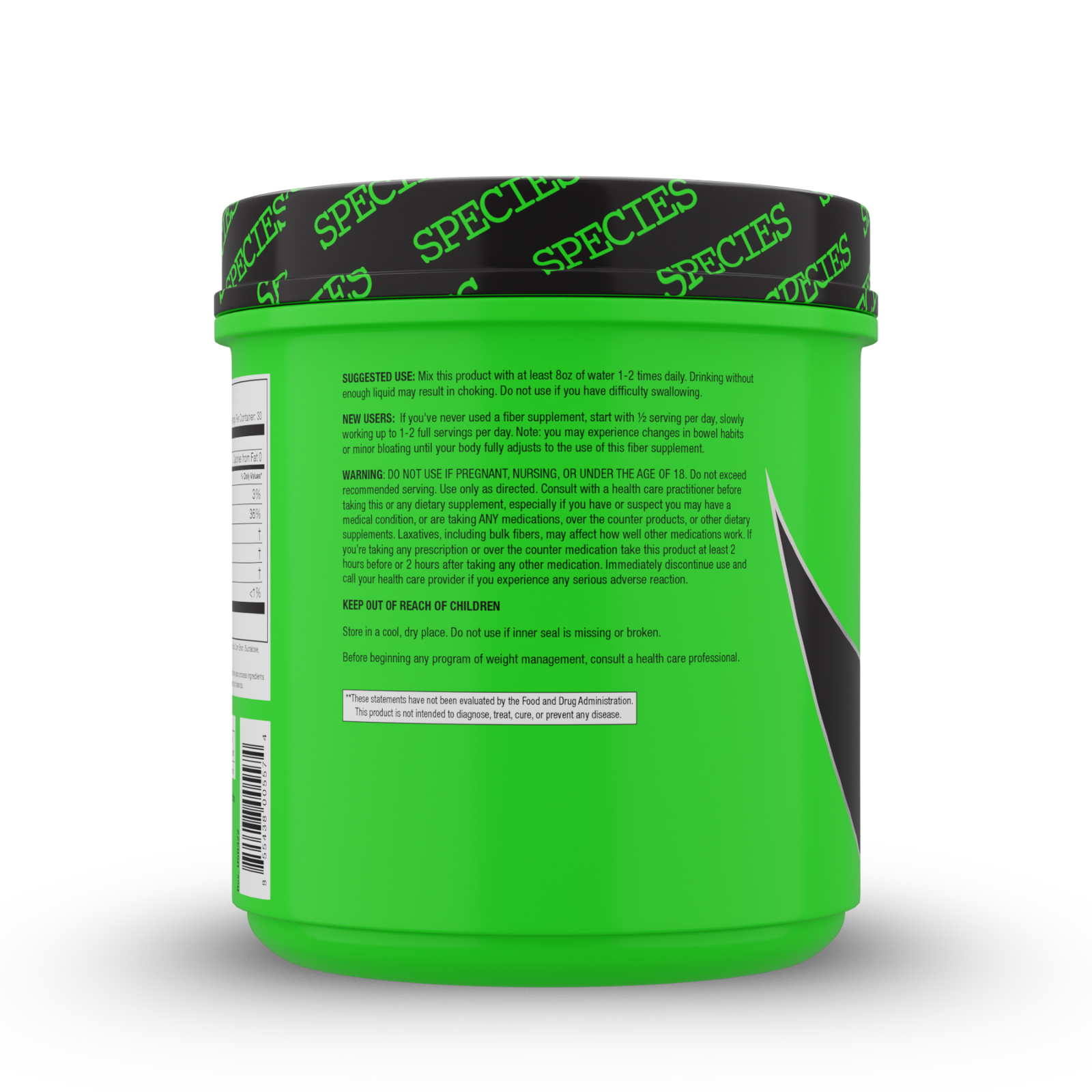 Fiberlyze Fruit Punch - Side