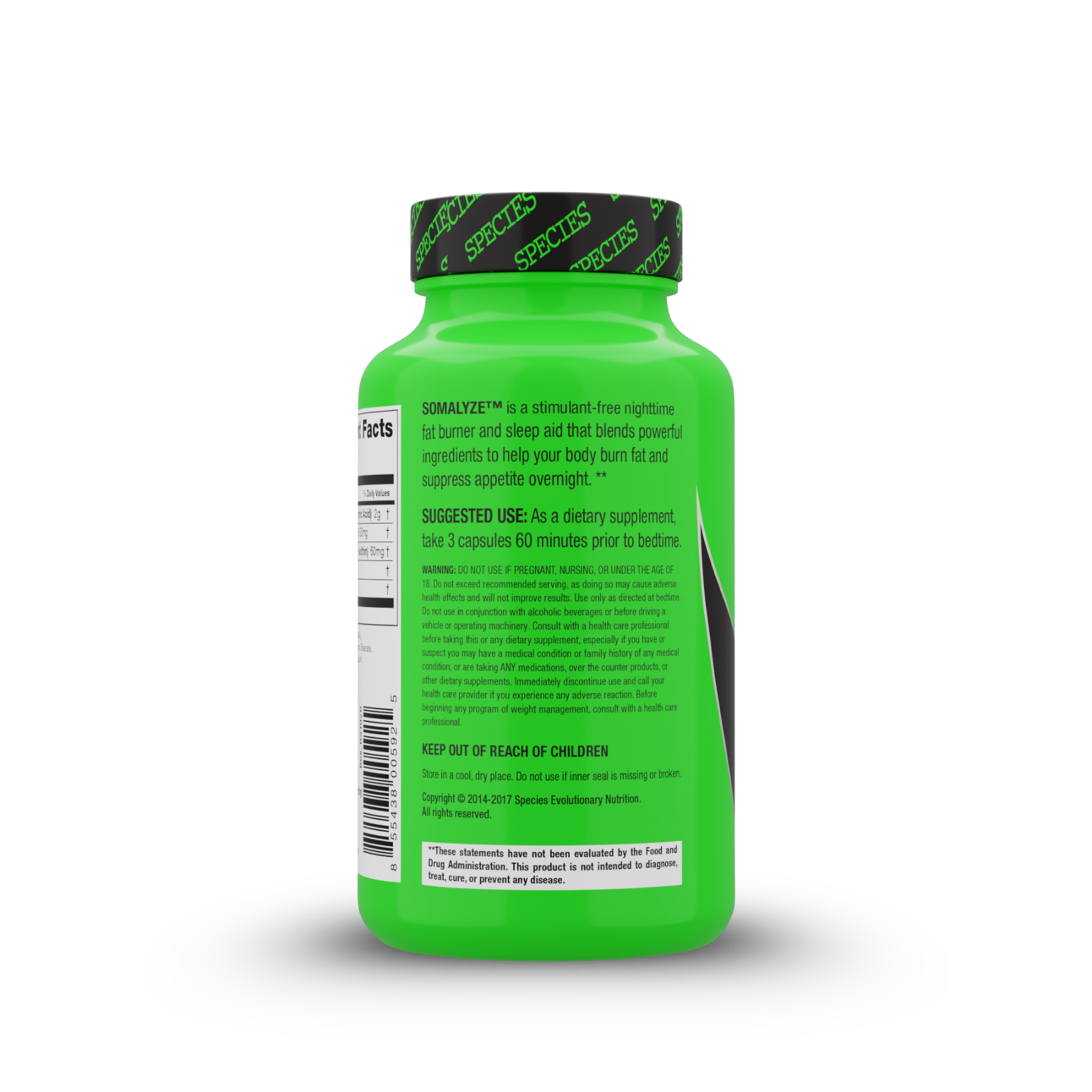 SOMALYZE Nighttime Fat Burner by SPECIES Nutrition – Species Nutrition