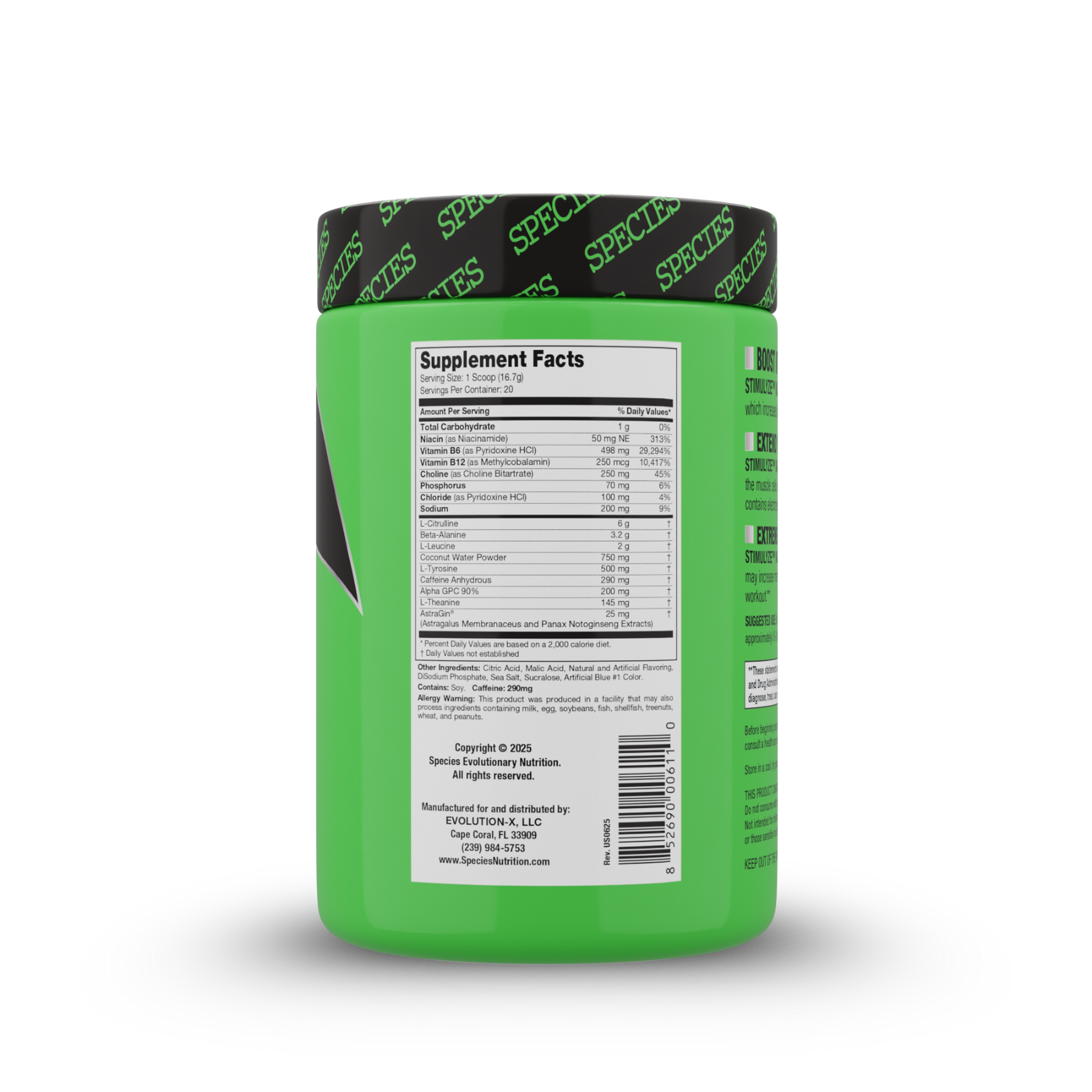 Stimulyze Max Wild Berry - Back