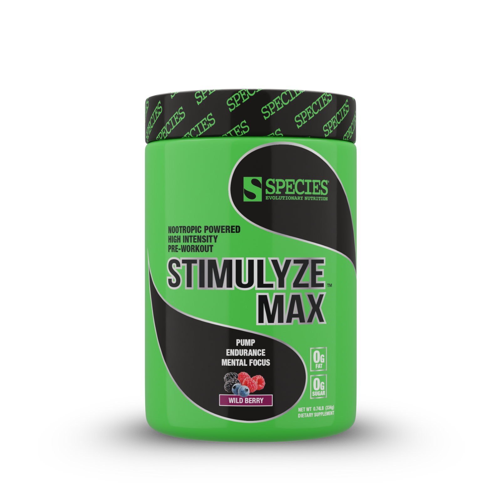 Stimulyze Max Wild Berry - Front