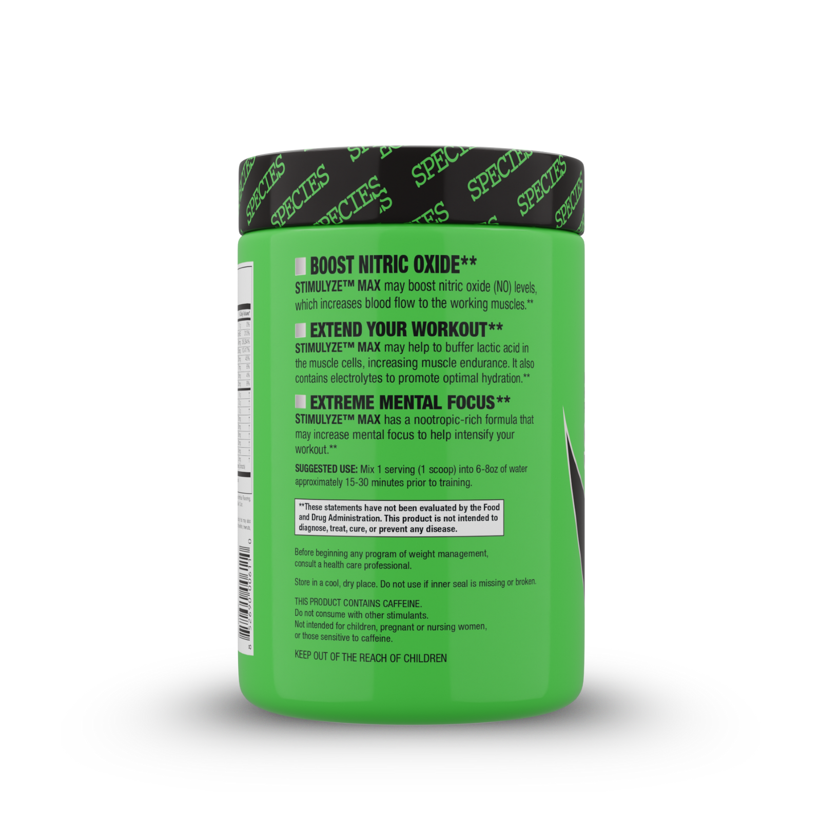 Stimulyze Max Wild Berry - Side