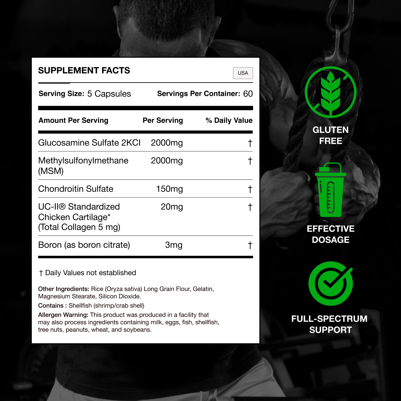 Arthrolyze Elite - Supplement Facts