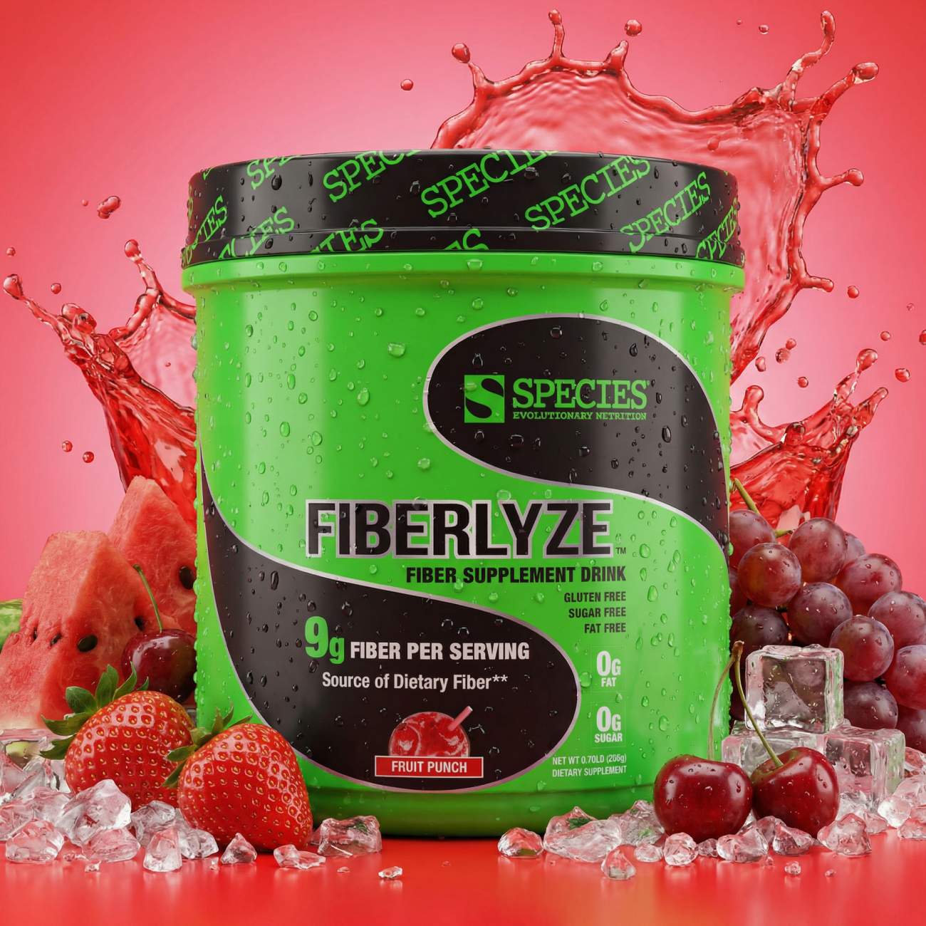 Fiberlyze Fruit Punch - Hero Dark