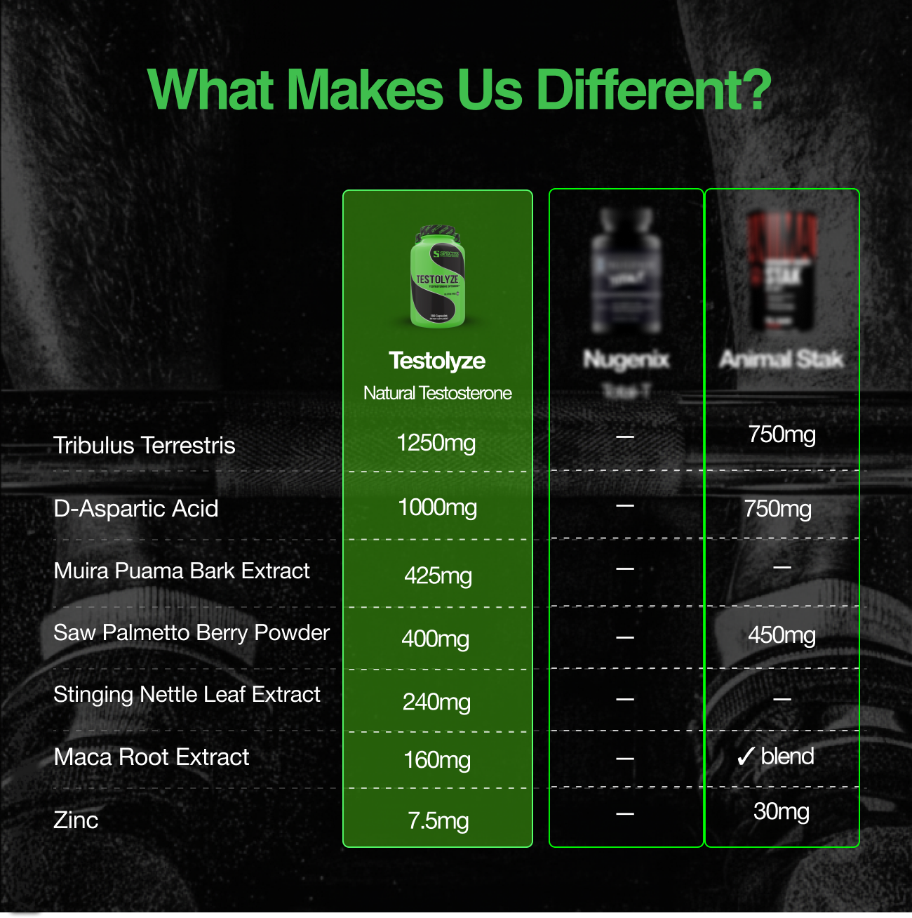 Testolyze - Us vs Them